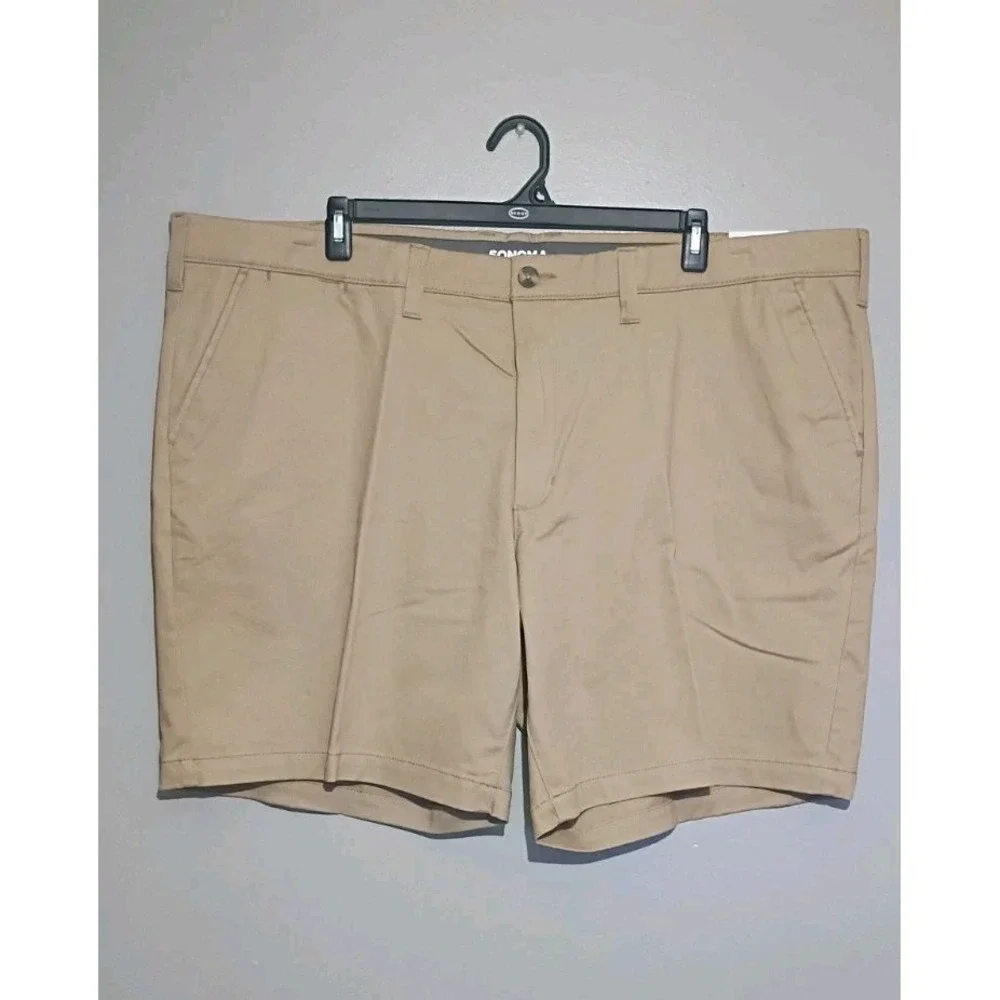 Sonoma Flat-Front Men's Short Size 52 9in‎ Inseam